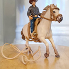 Schleich lännenratsastaja + hevonen + varusteet - pikkukuva 1