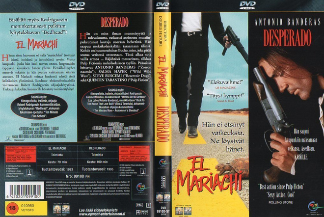 El Mariachi / desperado	(43 919)	k	-FI-	suomik.	DVD	egmont