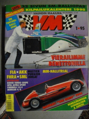 Vauhdin Maailma Nro 1/1995 (25.2)