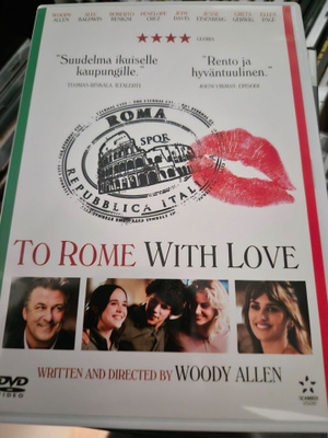 To Rome With Love DVD