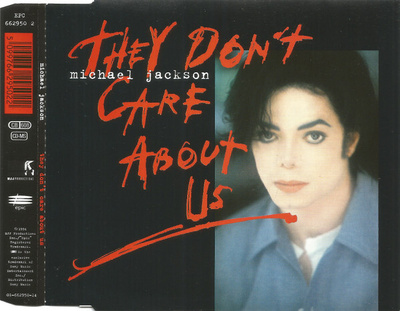 Michael Jackson - They Don't Care About Us (CD) EX+!!