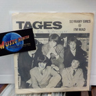 TAGES - SO MANY GIRL'S / I'M MAD VG++/VG++ 7" - pikkukuva 1