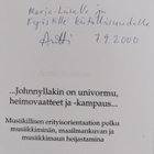 Antti Juvonen : ...Johnnyllakin on univormu, heimovaattee... - pikkukuva 3
