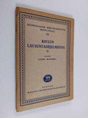 Koulun lausuntaohjelmistoa 2