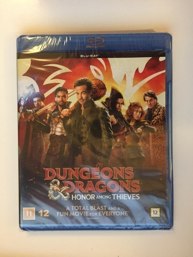 Dungeons & Dragons: Honor Among Thieves (Blu-ray) 2023 (UUSI