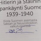 Pekka Visuri ym. : Hitlerin ja Stalinin kaupankäynti Suom... - pikkukuva 3