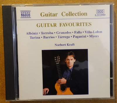 cd, Norbert Kraft - Guitar Favourites (Naxos 8.553999) [clas