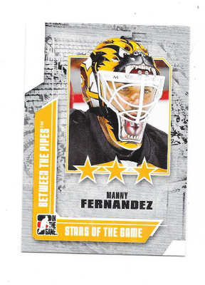2008-09 BTP Stars Of The Game #68 Manny Fernandez Bruins MV