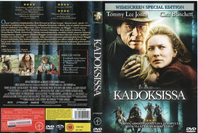 KADOKSISSA	(23 662)	-FI-	DVD		tommy lee jones
