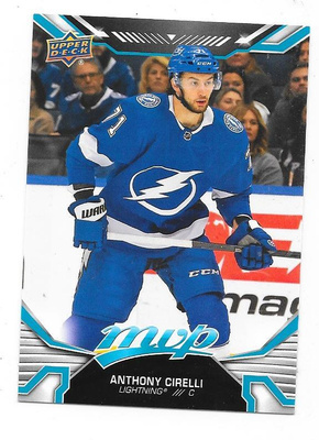 2022-23 Upper Deck MVP #70 Anthony Cirelli , Tampa Bay