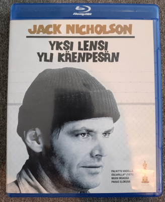 Yksi lensi yli käenpesän (1975), Blu-ray, Jack Nicholson