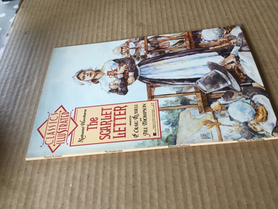 CLASSICS ILLUSTRATED THE SCARLET LETTER HYVÄ