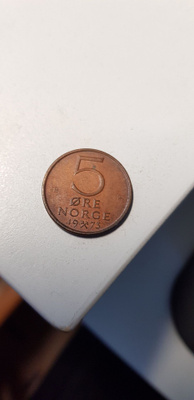 5 öre norja 1973 kl 6