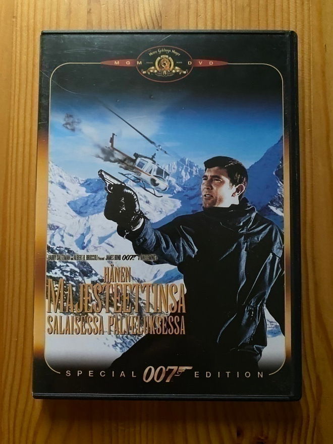 Hänen majesteettinsa salaisessa palveluksessa  DVD
