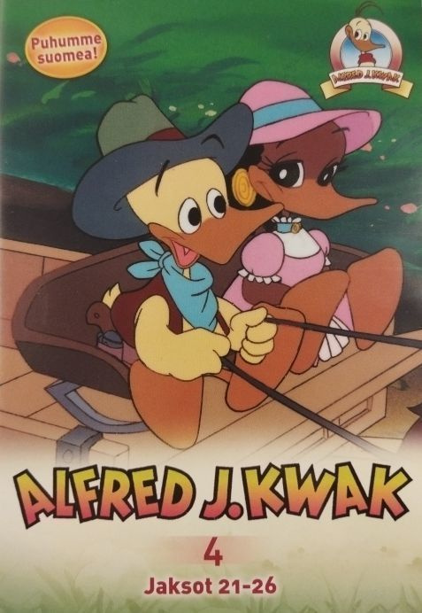 Alfred J. Kwak 4 :  Jaksot 21-26  -  DVD