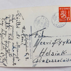 VANHA Postikortti Lappi Kilpisjärvi 1958 - pikkukuva 2