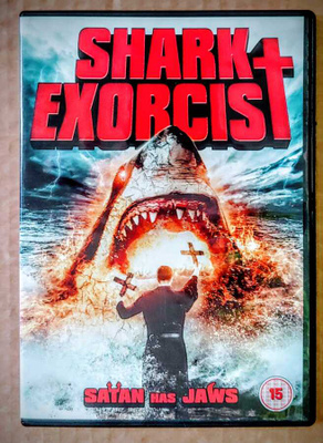 SHARK EXORCIST – MINT! UK DVD 2014, R2 PAL - ei tekstityksiä