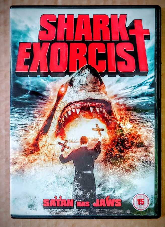 SHARK EXORCIST – MINT! UK DVD 2014, R2 PAL - ei tekstityksiä