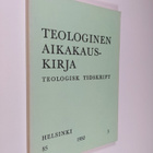 Teologinen aikakauskirja 3/1980 - pikkukuva 1
