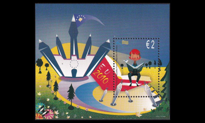 Kosovo 157BL13A ** Europa lastenkirjat (13¼) (2010)