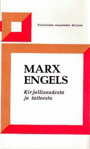 Marx Engels : Kirjallisuudesta ja taiteesta