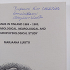 Marjaana Luisto : Tetanus in Finland 1969-1985, Epidemiol... - pikkukuva 3
