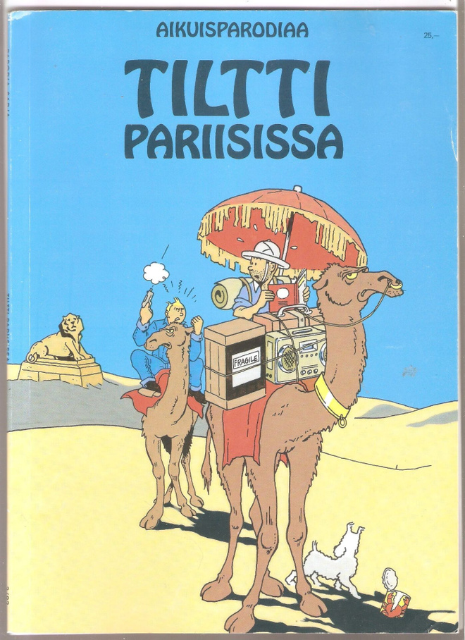 Callico, Huart: Tiltti Pariisissa, Atpe 1992, nid., K3