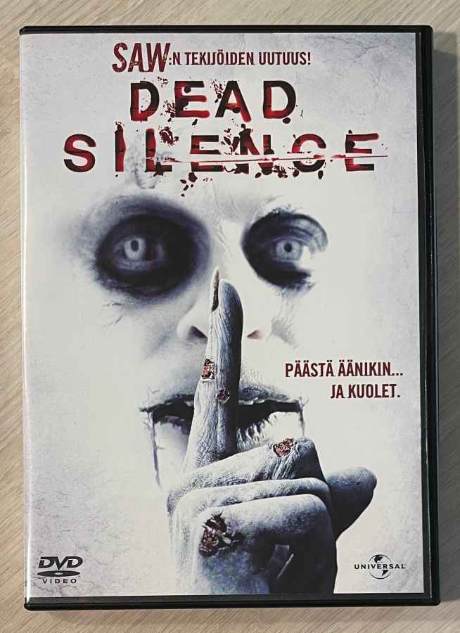Dead Silence (2006) Saw-elokuvasarjan luojilta