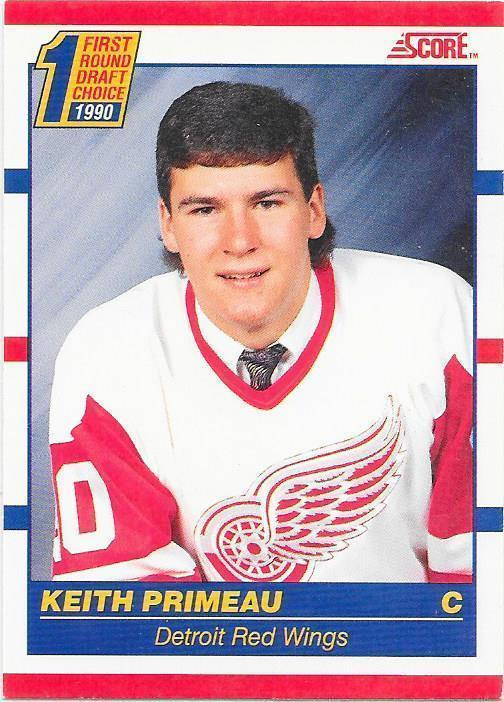 1990-91 Score #436 Keith Primeau Detroit Red Wings RC