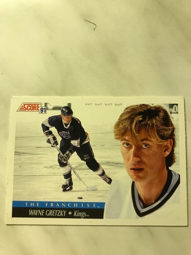 1991-92 Score Canadian Bilingual Wayne Gretzky #312