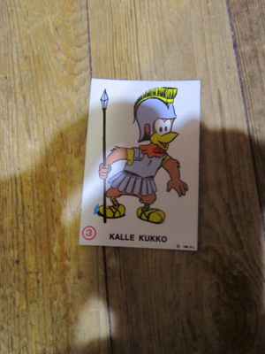 nakke , JENKKI  Keräilykuva  n:o 3