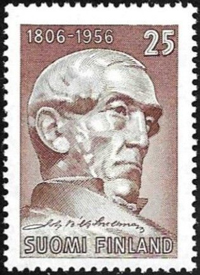 1956 J.V. Snellmanin syntymästä 100 v ** LaPe 455