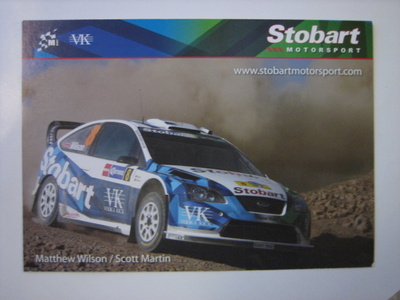 Ford rallikortti 27 A: Ford Focus - Matthew Wilson