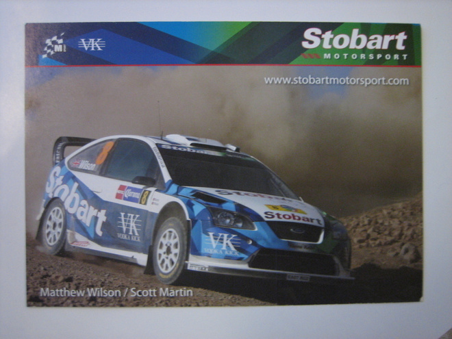 Ford rallikortti 27 A: Ford Focus - Matthew Wilson