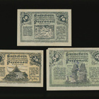 Itävalta Notgeld 10, 20, 50 Heller, Petronell 1920 - pikkukuva 1