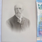VANHA Kabinetti Valokuva Ruotsin Kuningas Oskar II 1890-l - pikkukuva 1