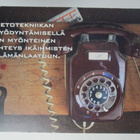 KULKEMATON VANHA PÖLYTTYNYT PUHELIN LÄHIVERKKO QR-KOODI - pikkukuva 2