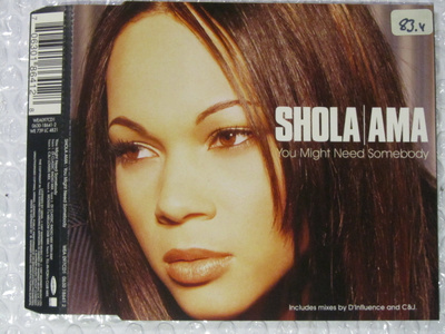 Shola Ama • You Might Need Somebody CD-Single