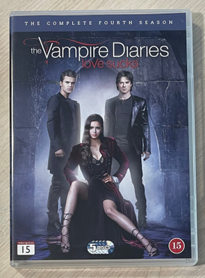 The Vampire Diaries: Kausi 4 (5DVD) uusi ja muoveissa
