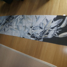 Marja Kurki kaulaliina silkkiä 170+42cm UUSI ja HIENO - pikkukuva 1