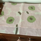 Unikko pöytäliina ja 2 tablettia vaalean punainen - pikkukuva 5