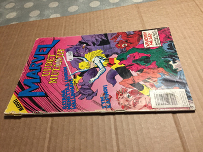 MARVEL 11/1990 UUDET MUTANTIT