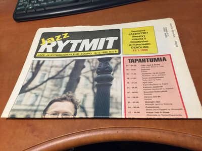 JAZZ RYTMIT LEHTI 6/1995 HYVÄ