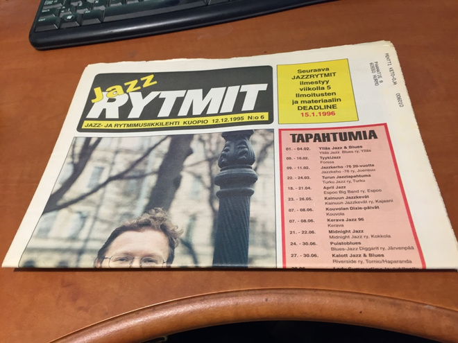 JAZZ RYTMIT LEHTI 6/1995 HYVÄ