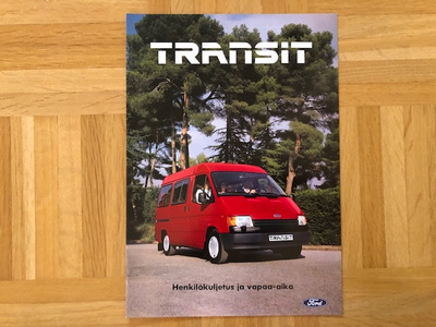 Esite Ford Transit mk3 vuodelta 1991