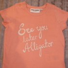 UUSI Mini Rodini alligator t-paita, koko 68/74 - pikkukuva 1