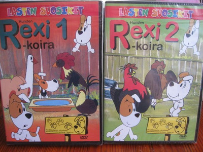 REXI-KOIRA/ HUNDEN REXI 1 JA 2 DVD