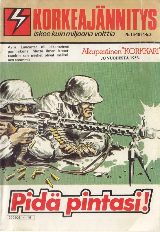 Korkeajännitys 16/1984 Pidä pintasi!
