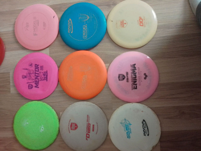 Frisbee kiekkoja 9kpl