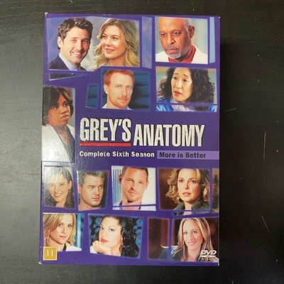 Greyn anatomia - Kausi 6 6DVD